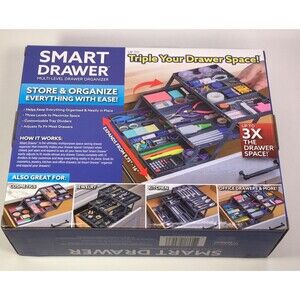 New Smart Drawer Organizer Multi-level Jewelry Cosmetic Makeup Kitchen Organizer